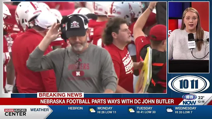Nebraska football parts ways with defensive coordinator John Butler