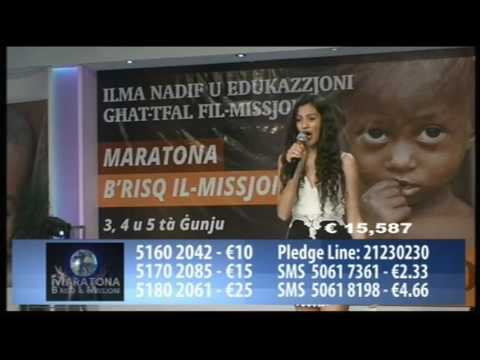 Gabrielle Portelli - Think of Me on Maratona B'risq Il-Missjoni 2016