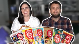 Japanese Kit Kat Taste Test with Gavin Free - Meg Turney