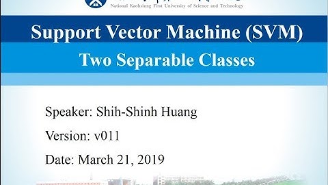 quarter DIP Support Vector Machine: Two Separable Classes