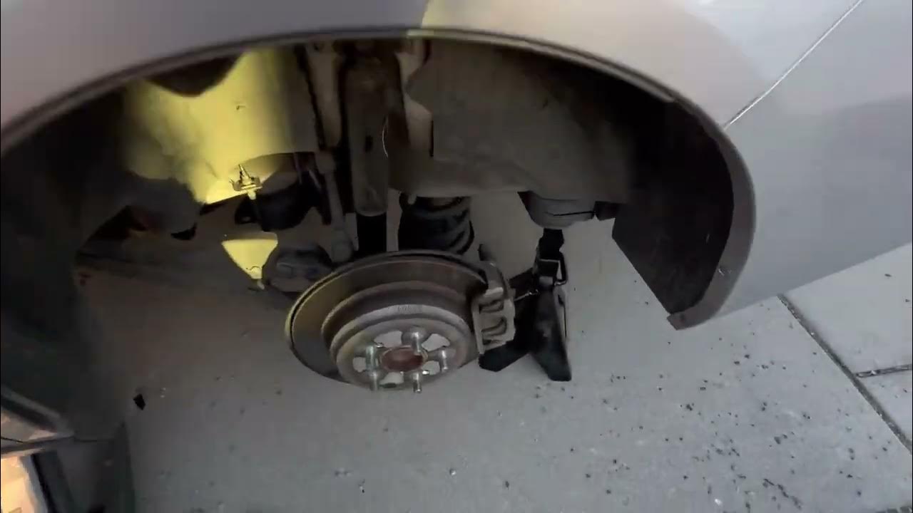 2012 Honda Odyssey parking brake adjustment - YouTube
