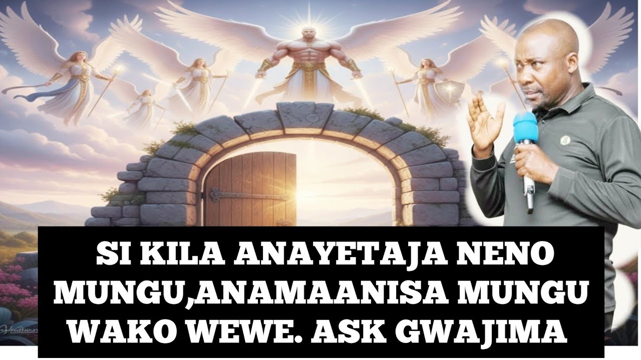 ASKOFU GWAJIMA: FUNGUA MACHO VIZURI |USIDANGANYIKE