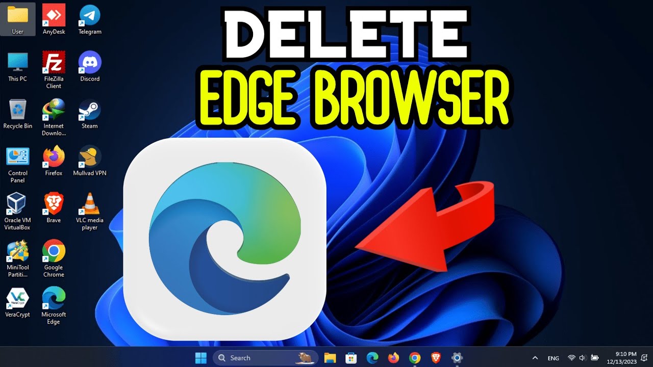 Как удалить Microsoft Edge в Windows 11