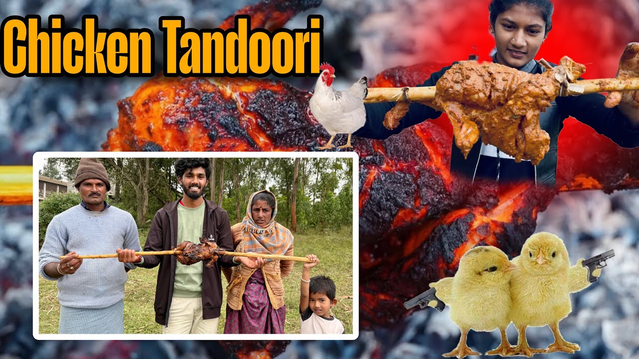 ನನ್ ತಂಗಿ ಮಾಡಿದ್ Grill chicken ಹೆಂಗಿತ್ತು ನೋಡಿ 😅| Full Chicken Roast | GV Kannada Vlogs | 