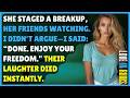 She Staged a Breakup for an Audience, But My Calm Reply Turned the Laughter Into Silence