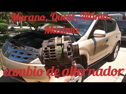 Video: ¿Cómo se cambia el alternador en un Nissan Murano?