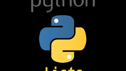 4 Python Basics lists