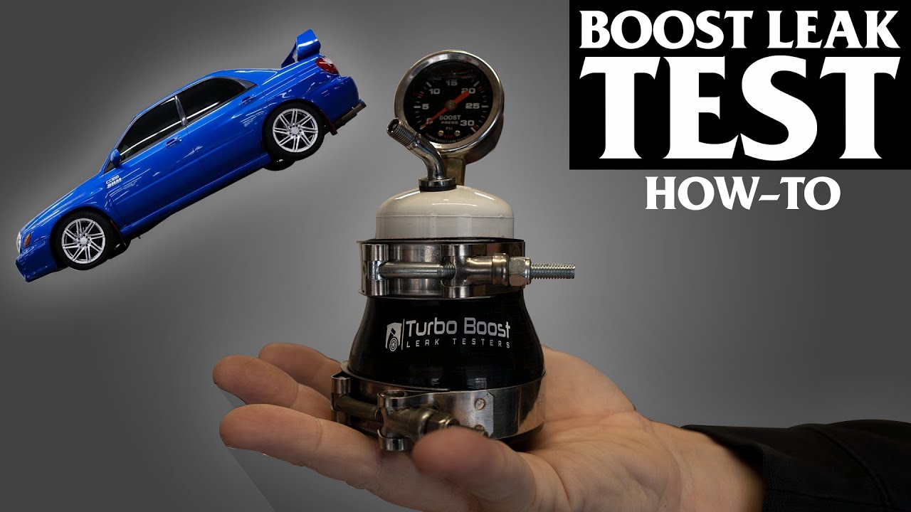 How To: Boost Leak Test Your Subaru Wrx