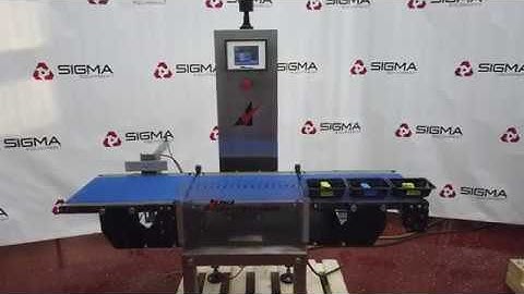 All-Fill Alpha Checkweighers PW-12 Checkweigher SIGMA Equipment