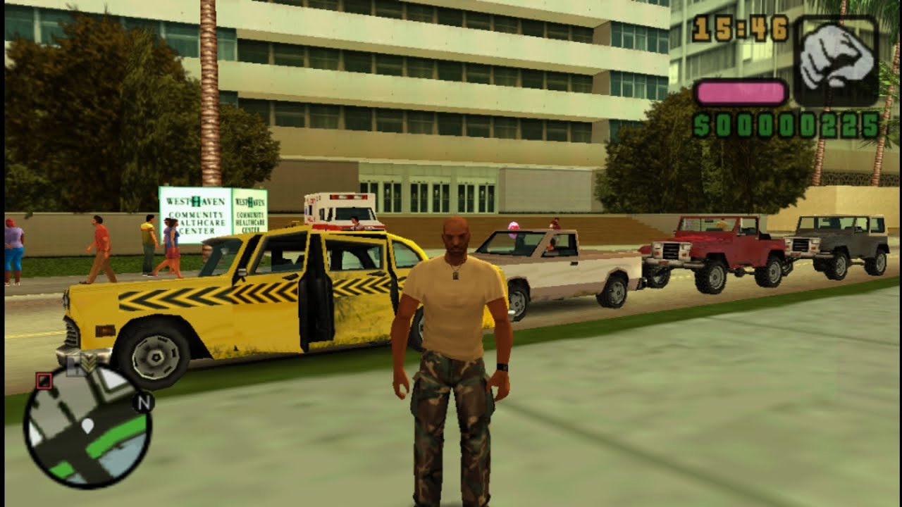 GTA VICE CITY STORIES. Emulator IGAMES PSP