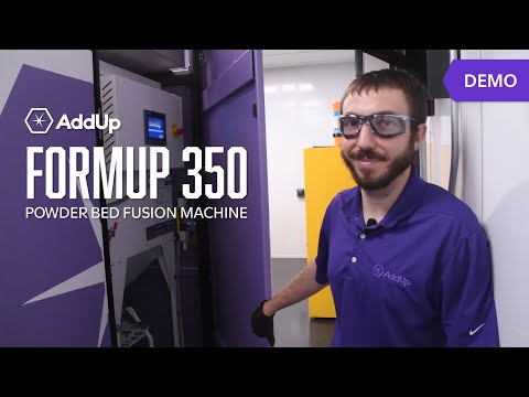 FormUp 350 Demo | Powder Bed Fusion Machine
