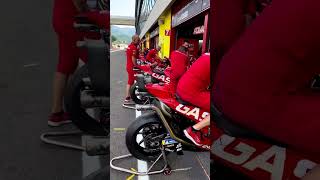 Close up Sound Check😉 on GASGAS Factory Racing Tech3 Team #mugellocircuit #motogp
