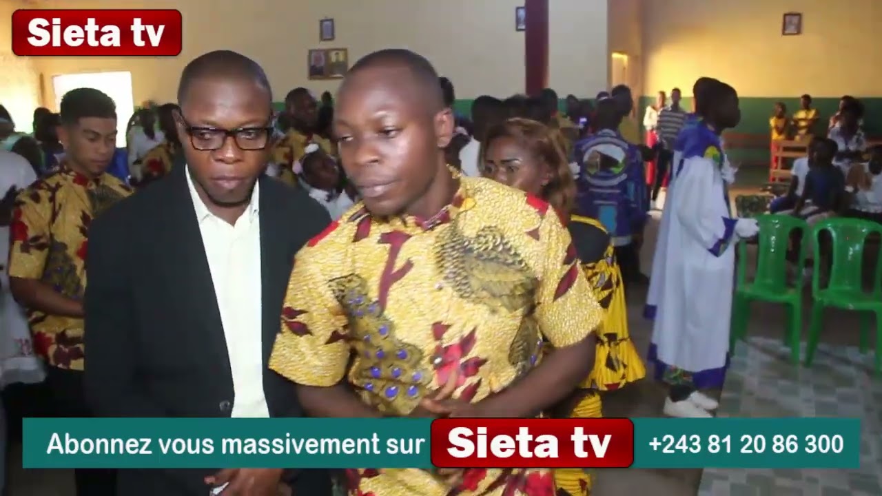 DIOCÈSE DE KENGE MESSE DES VOEUX NOVICES  SVD 2024  À BANDUNDU