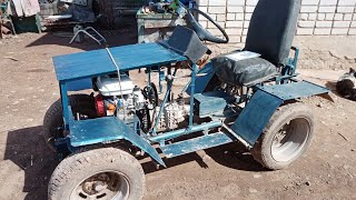 Минитрактор-🚜-🚘сделан из Жигуля.