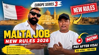 Breaking: Malta Changes Job Rules for Foreign Workers | Full Update 2026