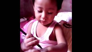 Gilby balita umur 2 tahun pandai ...