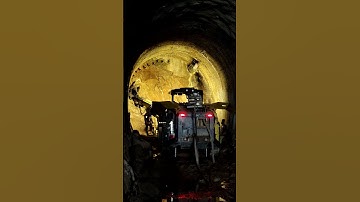 Pipe roof drilling and installation process in Tunnel..#shortvideo #viralvideo #viral #shortsfeed
