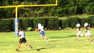 Triston Mathis 1st TD 2011 for MJCA