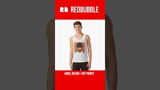 🔴 Redbubble Art Prints By Angel Decuir - Bearded Clockwork Orange | Pixel Art