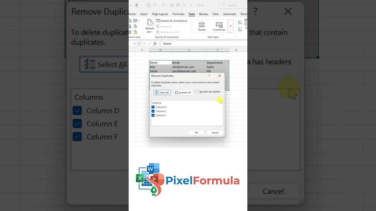 How To Quickly Remove Duplicates In Excel 