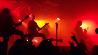 Watain - Malfeitor + Black Flames March live@ Зал Ожидания, Saint-P 2014 03 06
