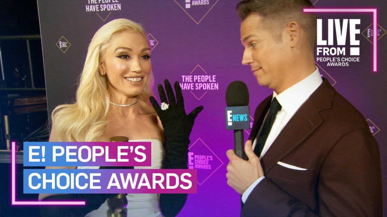 Gwen Stefani Shows Off Giant Sparkler on THAT Finger | E! People’s Choice Awards