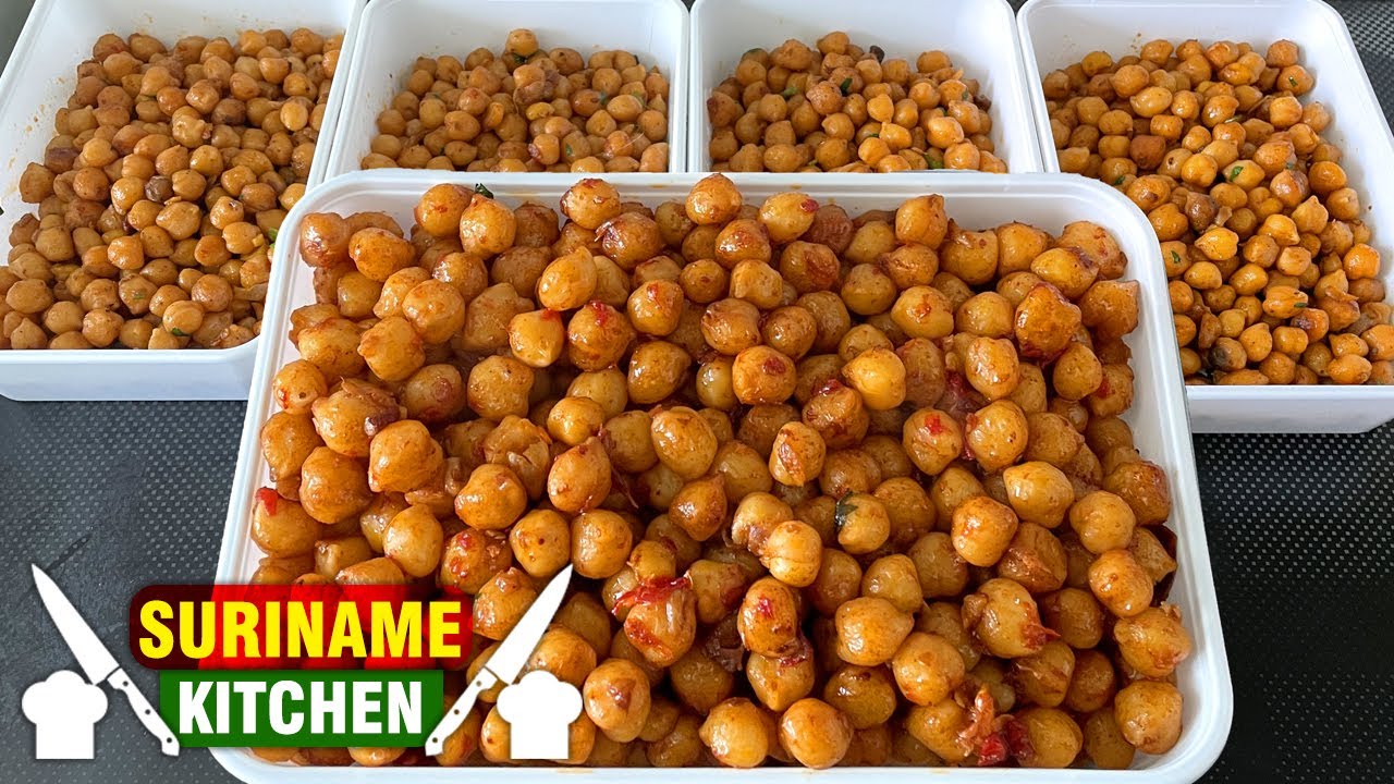 Ghugrie Ghoegrie Kikkererwten Recept Op Bestelling | Chick Peas Recipe & Order | Suriname Kitchen