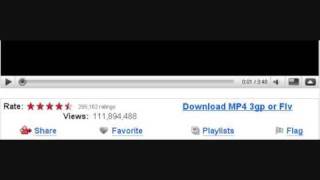 Download YouTube Videos as MP4 , 3gp , HD .mp4 OR Flv