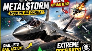 METALSTORM Modern Air Combat 🔥 INSANE Fighter Jet Battles! ✈️ | Mobile Gameplay screenshot 1