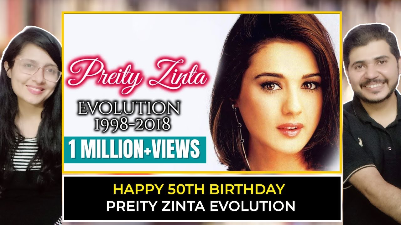 Couple Reaction on Preity Zinta Evolution (1998-2018)