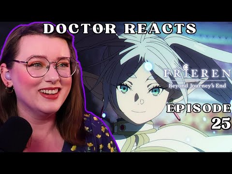 THE ANIMATION IS INSANE!! | Literature Doctor REACTS to Frieren | 1x25