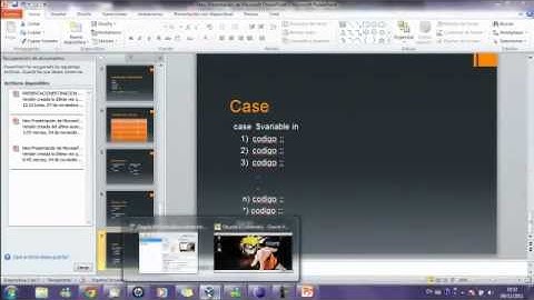 shell script uso del case parte1