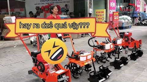 Máy xới đất đa năng, vun luống, sạc cỏ đi Lai Châu