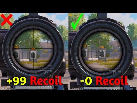 Tips for No Recoil Controlling And Accurate Spray Recoil for M416 + 6x Scope Settings! ??