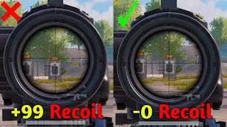 Tips for No Recoil Controlling And Accurate Spray Recoil for M416 + 6x Scope Settings! 🥵🔥