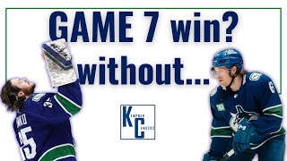 Can the Canucks WIN Game 7 without...Boeser & Demko???