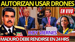 🔴 MADURO EN SUS ÚLTIMAS HORAS: TRUMP Y EL PENTÁGONO LANZAN OPERACIÓN CON DRONES Y MISILES AL CÁRTEL