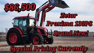 Zetor Proxima 130PS Tractor Walk-Around Brand New @ Berndt Farm Equipment! Simple and Reliable
