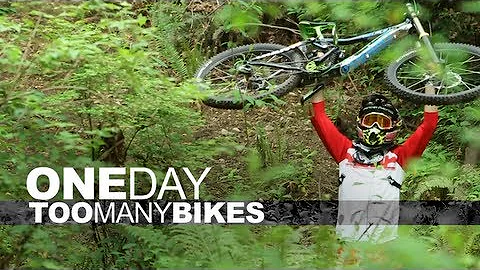 DH, Trail, Dirt Jump and Park - One Day, Too Many Bikes with Steve Bafus
