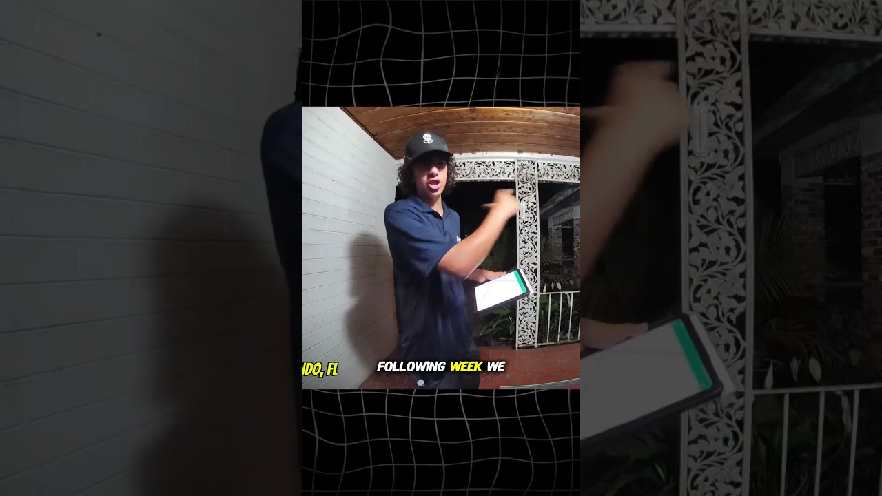 Doorbell Camera Captures Man Selling Pest Control at Night—Or Something More Sinister?