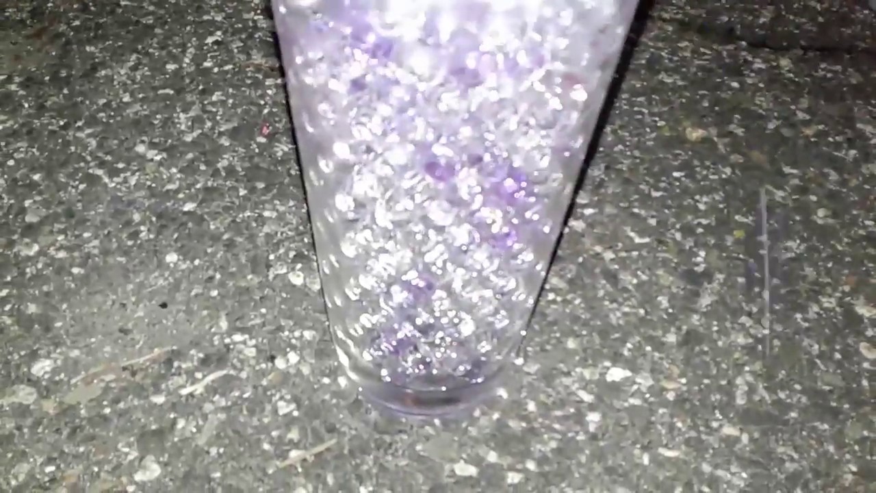 glowing 1000 degree ball vs. Air freshener Orbeez YouTube