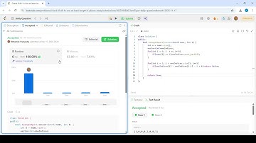LeetCode 1437 Solution | Check If All 1s Are at Least K Places Away | Brute Force + Optimized