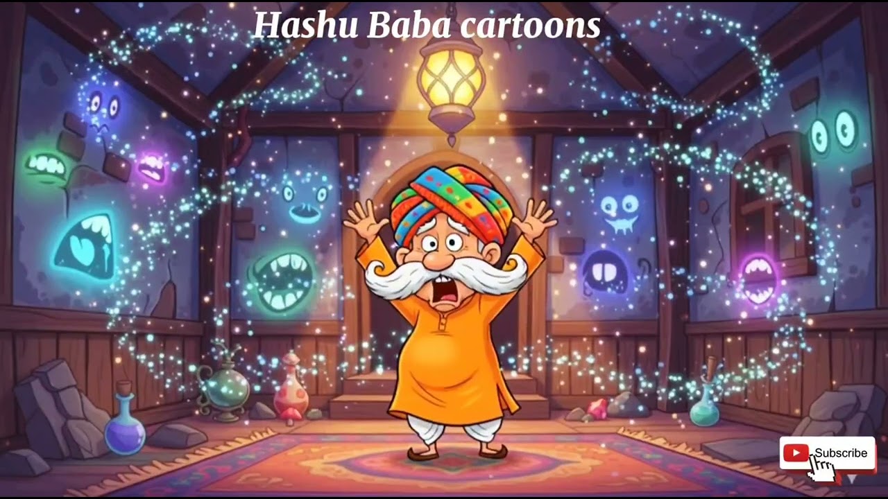 Hashu Baba and Magical House CoComellon cartoons