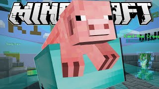 Minecraft | PIG IN A DIAMOND MINECART!! | Minigame Randomiser