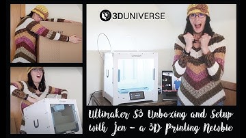 Ultimaker S3 Unboxing and Setup with a 3D Printing Newbie