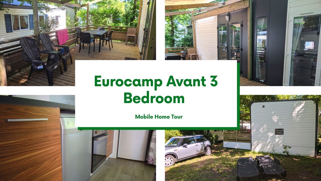 Обзор и отзыв о мобильном доме Eurocamp Premium с 3 спальнями.