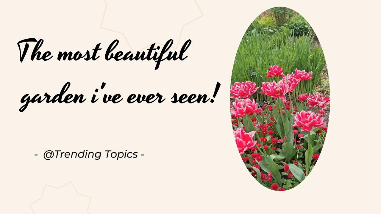 JUST AMAZING! The Most Beautiful Garden in Canada 