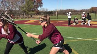 Walsh women's lacrosse mannequin challenge