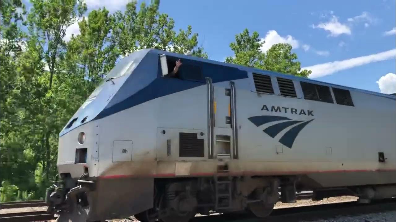 Amtrak 148 Cardinal 50 Clifton VA YouTube