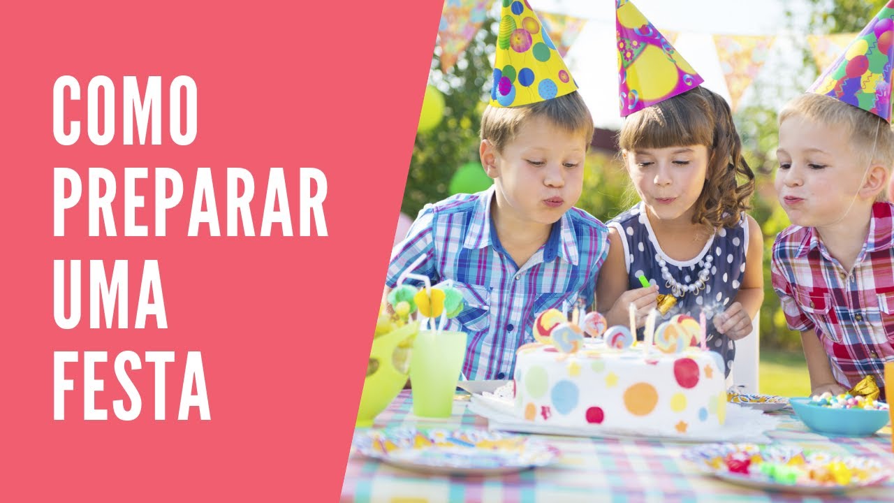 COMO ORGANIZAR UMA FESTA